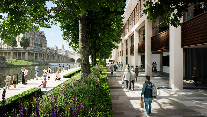 Bath Rugby club The Rec