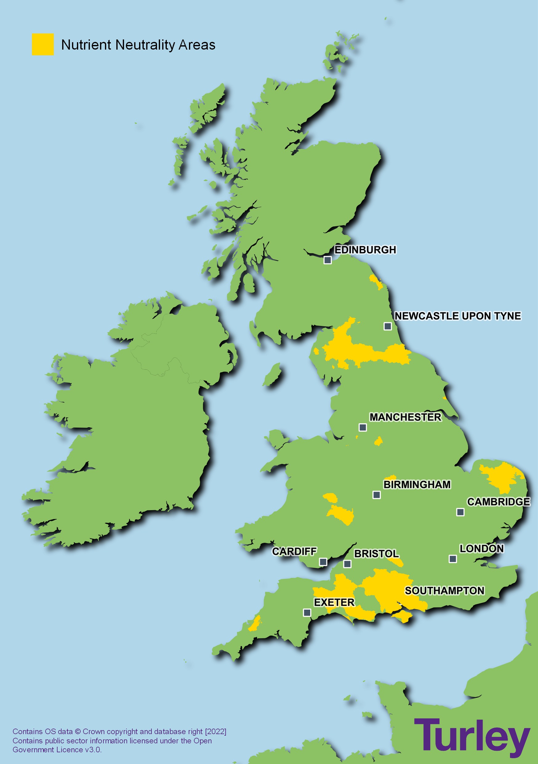 Nutrient Neutrality map