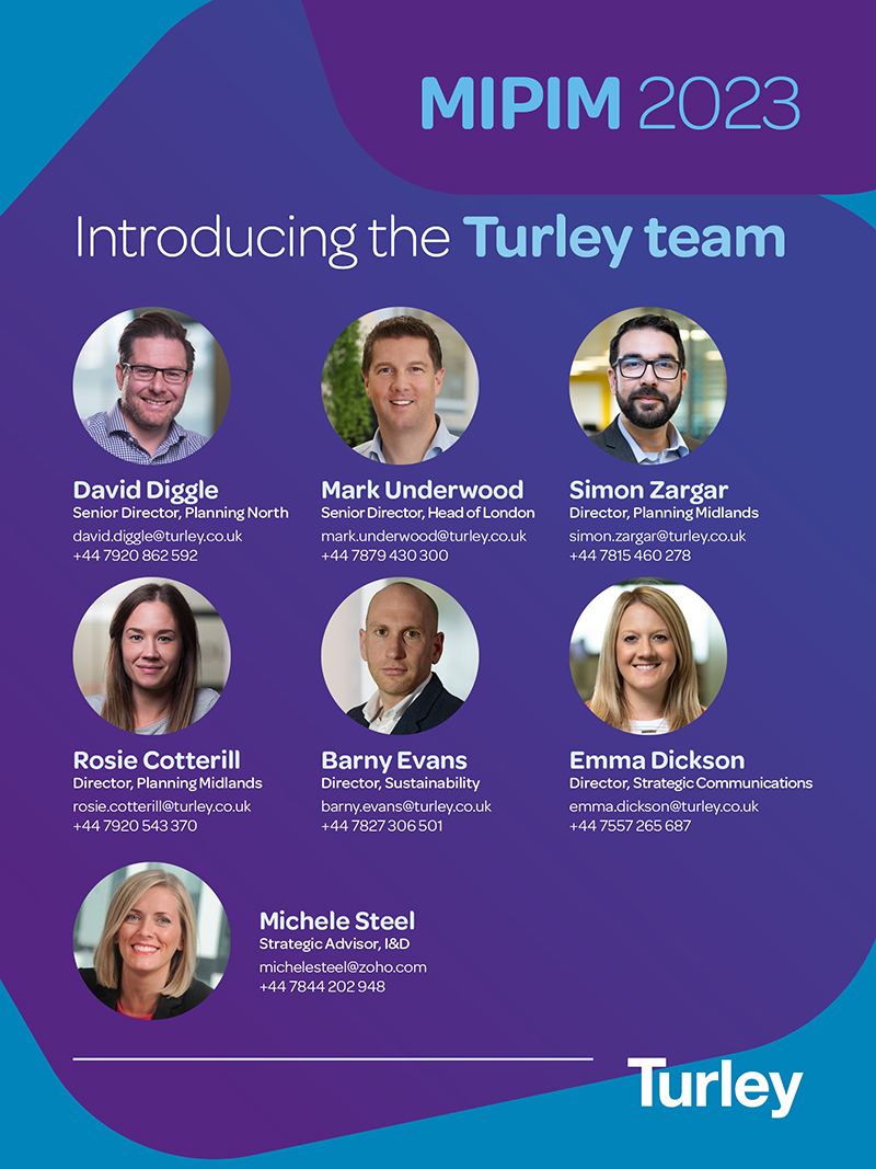 Introducing the Turley MIPIM 2023 team