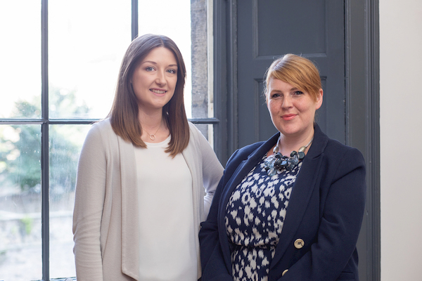 Hannah Munro and Lisa Russell