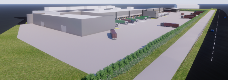 Moira Road - towards rounabout