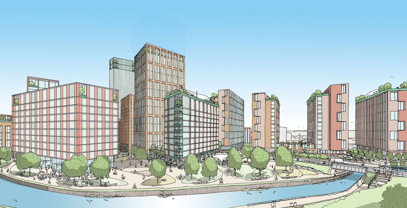 Manchester to get its own island district as Turley supports Peel Waters to submit outline planning application for Manchester Waters Masterplan
