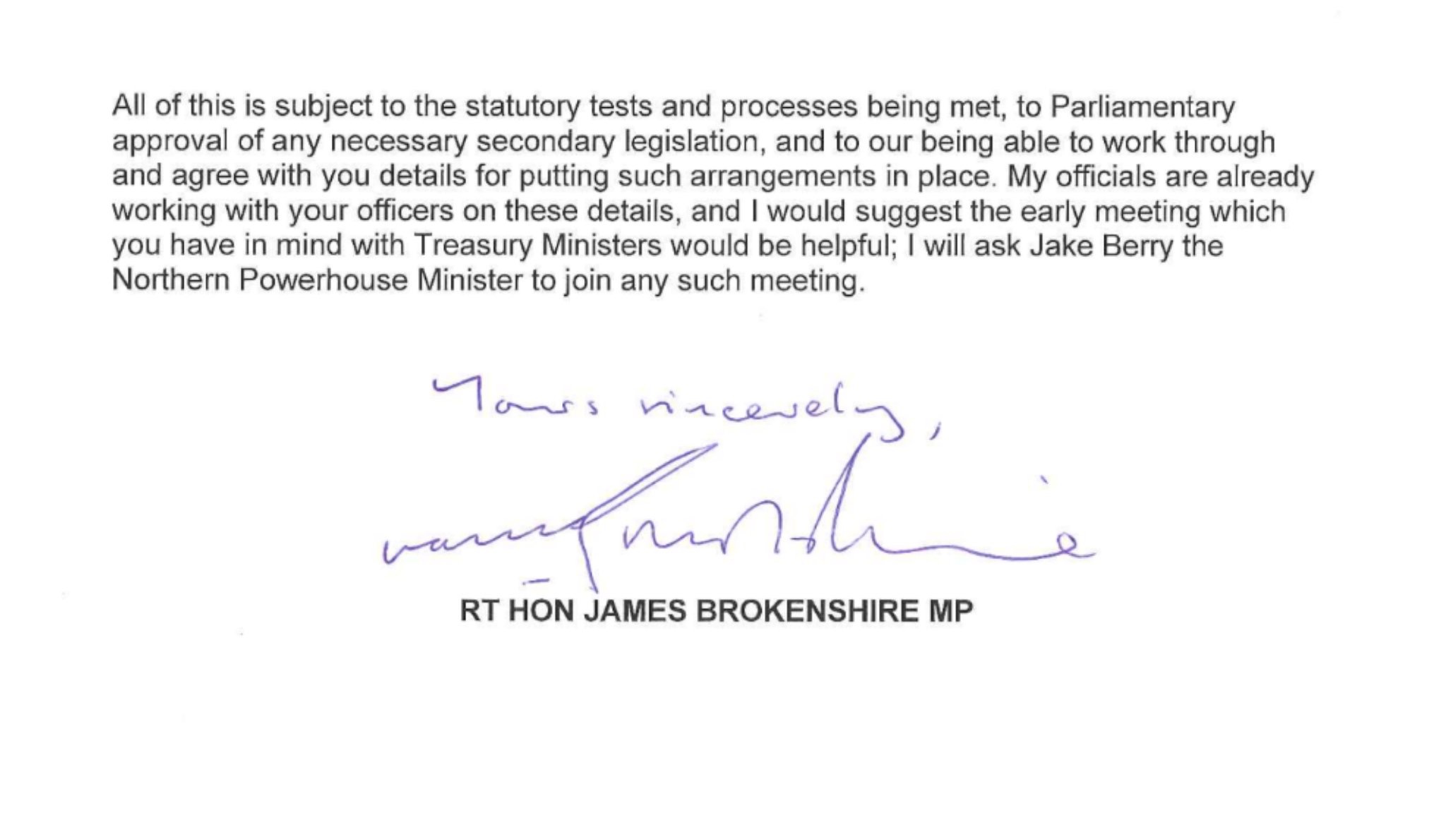 Sheffield City Region Devolution Deal